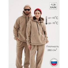 Худи For Rain, размер 42, , бежевый