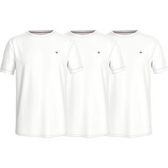 Футболка TOMMY HILFIGER, 3 шт., размер L, белый/белый/белый