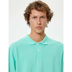 Поло KOTON, размер XXL, зеленый