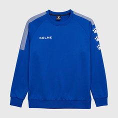 Толстовка спортивная Kelme Kelme Training Top Crew 3891370-409, размер M, , синий