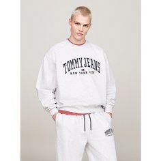 Свитшот Tommy Jeans, размер L, , серый