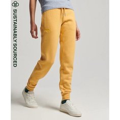 Брюки спортивные Superdry VINTAGE LOGO EMB JOGGER, размер 14, Ochre Marl