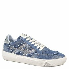 Кроссовки ASH Ash MALIBU STRASS BIS, полнота F (EU)/ на среднюю стопу, размер 37, синий