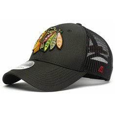 Бейсболка Atributika & Club Chicago Blackhawks, размер 55-58, черный