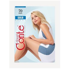 Колготки Conte elegant Solo, 70 den, размер 4, natural