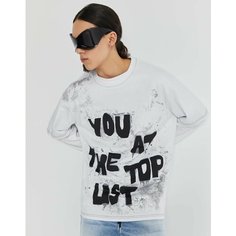 Футболка Gloria Jeans Ready! Steady! Go!, размер 9-11л/134-146, белый