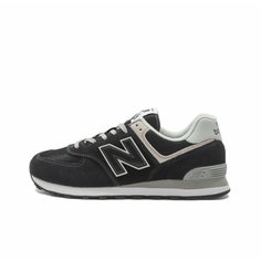 Кроссовки New Balance 574, полнота D, размер 255 mm | EU 40,5 | RU 39,5, черный