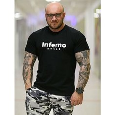 Футболка Inferno Style, размер 3XL, чёрный
