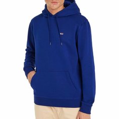 Худи TOMMY HILFIGER FLEECE FLAG PATCH HOODY, размер M, , синий
