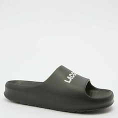 Шлепанцы LACOSTE, размер 39.5, черный