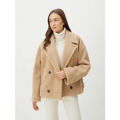 Пальто Maison David, размер XL, бежевый