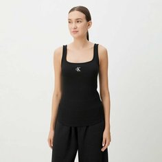 Топ Calvin Klein Jeans, размер XS, черный