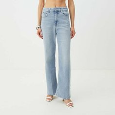 Джинсы мом Pepe Jeans, размер W29/L30, голубой