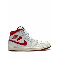 Кроссовки Jordan Air Jordan 1 Mid SE, размер 8.5 US (Мужские размеры Jordan US ), серебристый