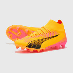 Бутсы PUMA, размер 6.5 UK, оранжевый