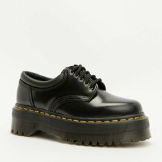 Полуботинки дерби Dr. Martens, размер 41, черный