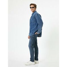 Джинсы KOTON, размер 33 32, темно-синий