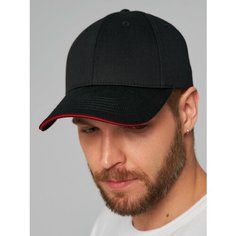 Бейсболка BROHATS, размер 54-60, черный..