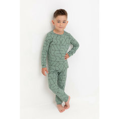 Пижама crockid, размер 68/134, зеленый