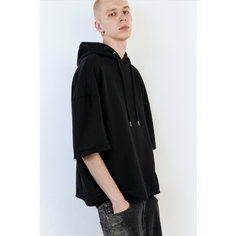 Худи Befree Grunge, размер S, , чёрный