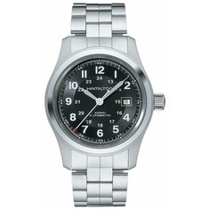 Наручные часы Hamilton Khaki Field, серебряный