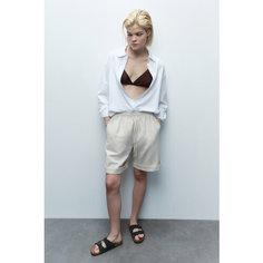 Бермуды Befree Basic, размер S/170, бежевый