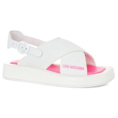 Сандалии LOVE MOSCHINO, размер 38, белый