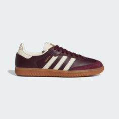 Кеды adidas Samba OG, размер 6 UK, бордовый/белый