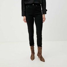 Джинсы скинни Calvin Klein Jeans, размер 24, черный