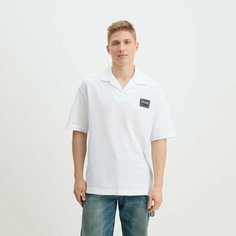 Поло Versace Jeans Couture, размер M, белый