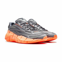 Кроссовки Reebok Zig Kinetica 2.5, размер 10,5 US, серый/оранжевый