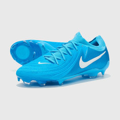 Бутсы NIKE, размер 8.5 US, голубой