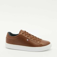 Кеды TOMMY HILFIGER, размер 44, коричневый