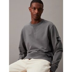 Свитшот Calvin Klein Jeans Cotton Terry Badge, размер S, , Endless Grey
