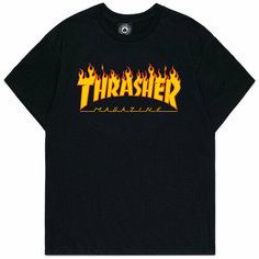 Футболка THRASHER, размер S, black
