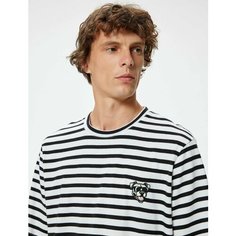 Футболка KOTON, размер XXL, черный