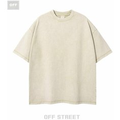 Футболка OFF STREET, размер L, кремовый