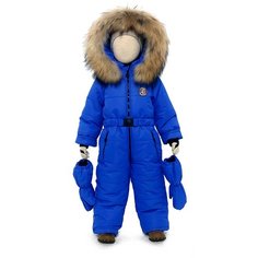 Комбинезон Пиколино размер 104, , василёк