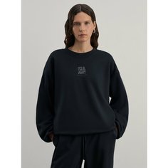 Свитшот Zarina, размер S (RU 44)/170, , чёрный