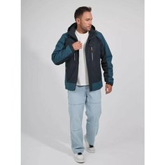 Ветровка , размер 52, сине-черный Kingso Mens
