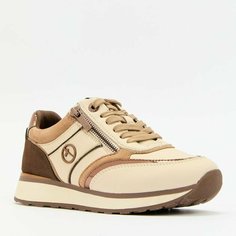 Кроссовки Tamaris, размер 42, светло-бежевый