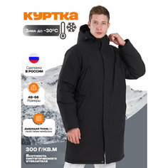 Ветровка , размер 50, черная Kingso Mens