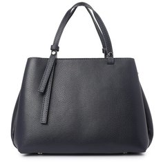 Сумка тоут divas bag, фактура зернистая, темно-синий