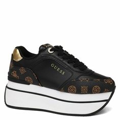 Кроссовки GUESS Guess FLPCM4FAL12, полнота F (EU)/ на среднюю стопу, размер 39, темно-коричневый