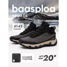 Кроссовки BAASPLOA, размер 42, тёмно-серый