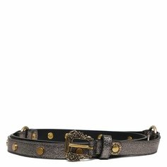 Ремень Versace Jeans Couture, размер 105, бронзовый