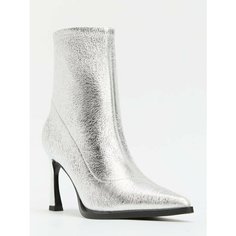 Ботильоны TENDANCE, размер 41, серебряный