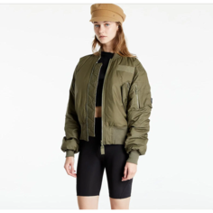 Бомбер adidas Parley Bomber W, размер XS, зеленый