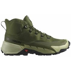 Ботинки хайкеры Salomon CROSS HIKE 2 MID GORE-TEX, размер 11 UK, зеленый