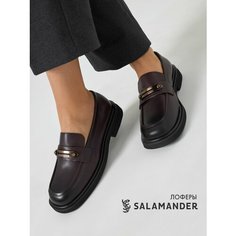 Лоферы Salamander, размер 40, бордовый